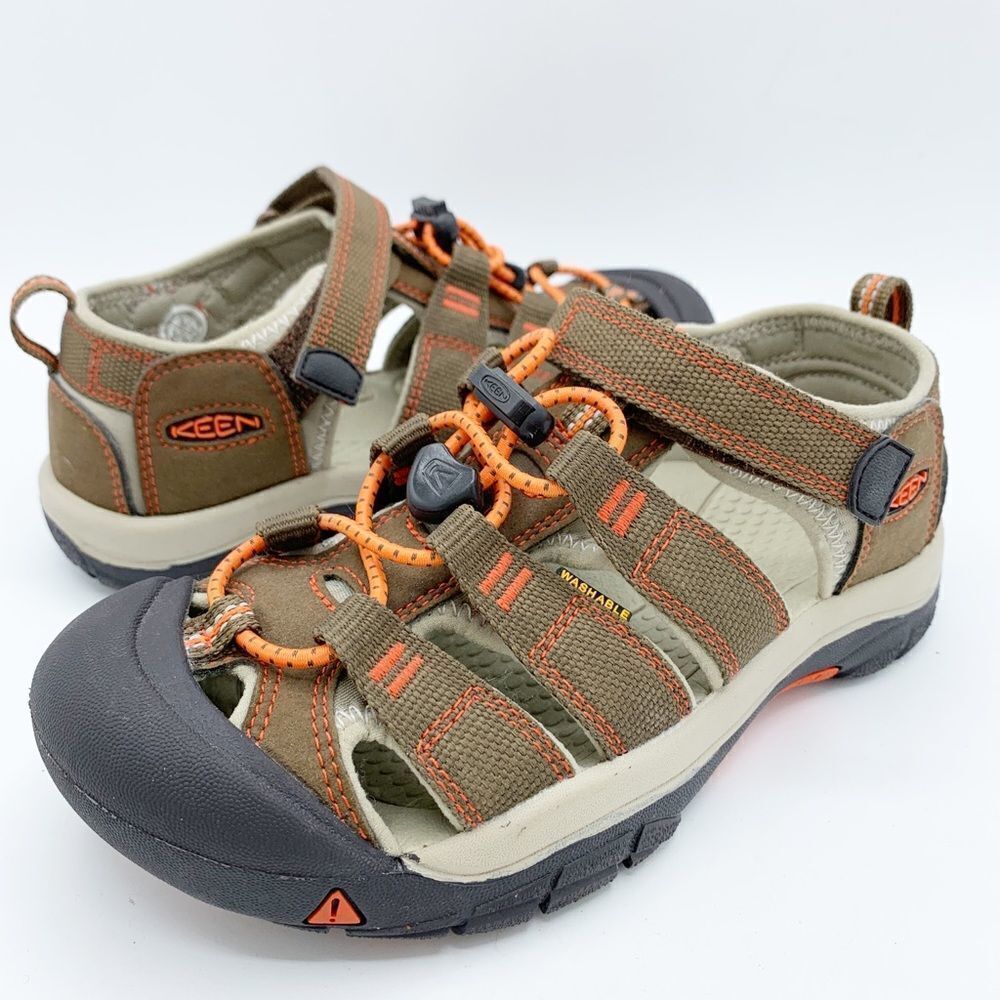 Keen Newport H2 Hybrid Sandals - Kids Size 3 - Spicy Brown